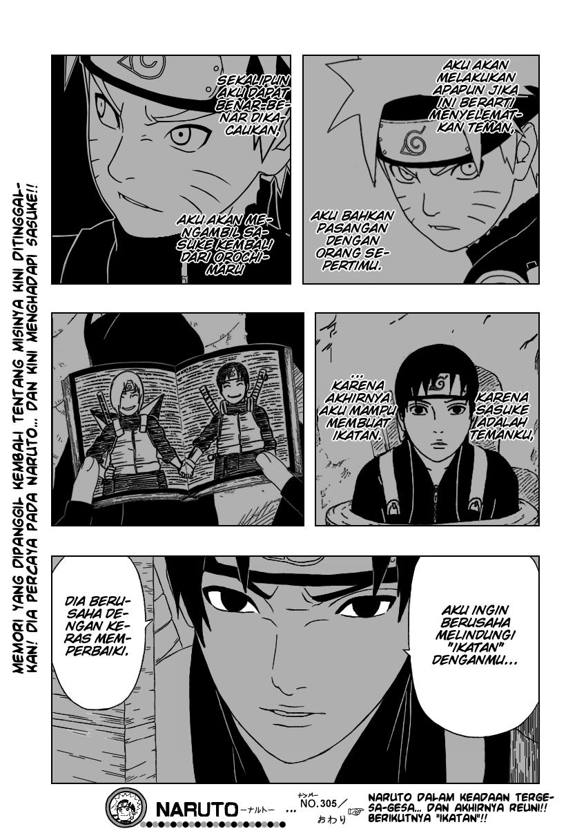 Naruto Chapter 305 - halaman 17