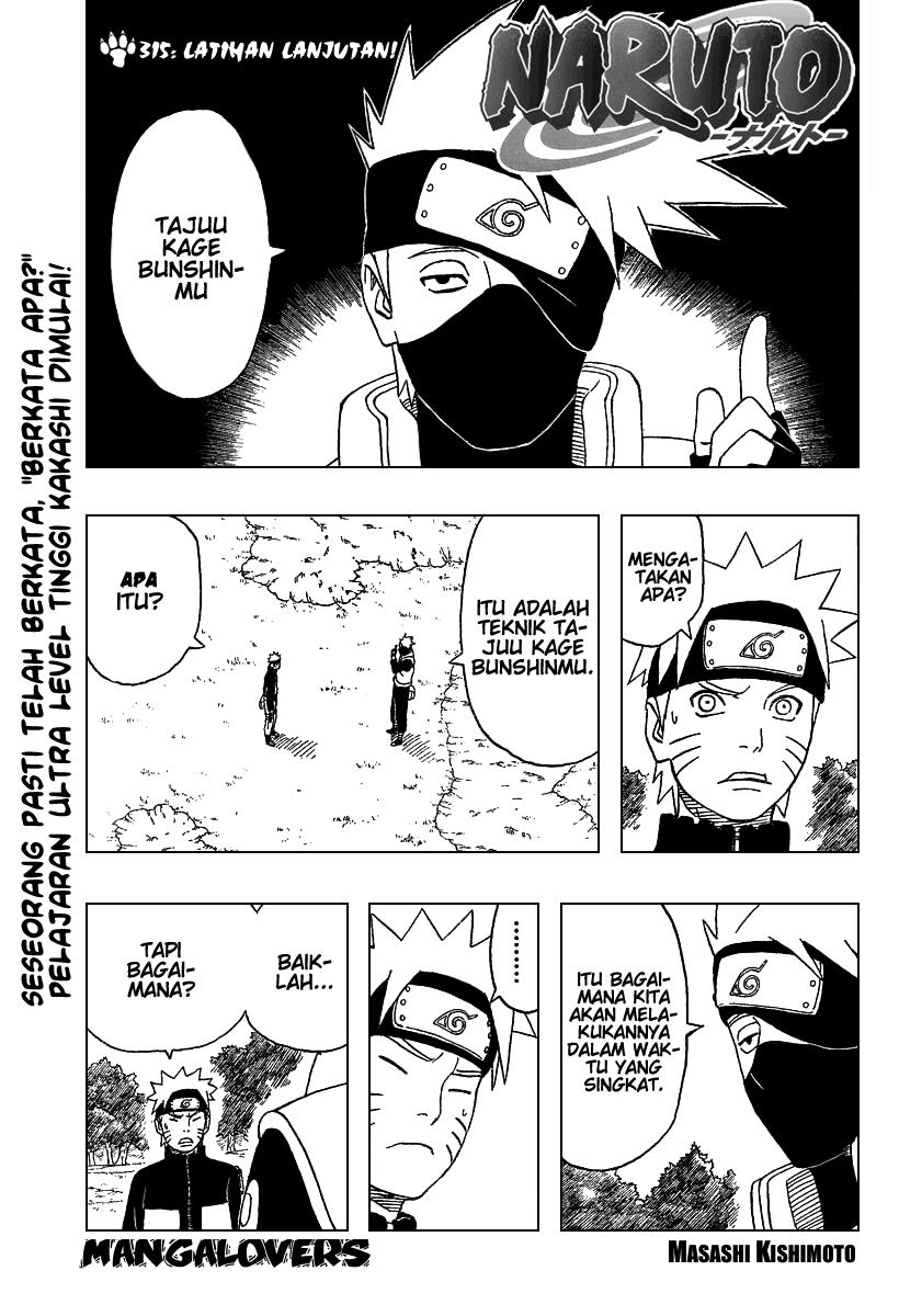 Naruto Chapter 315 - halaman 1