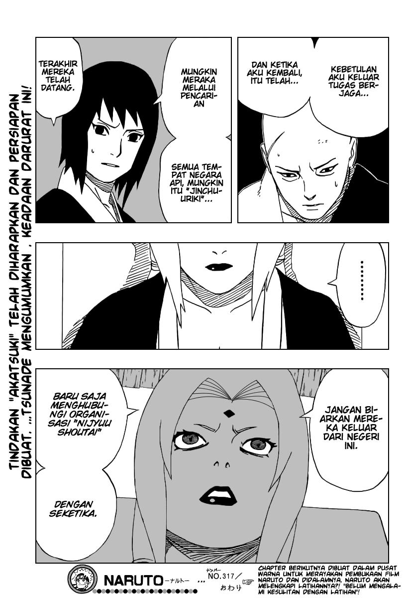 Naruto Chapter 317 - halaman 19