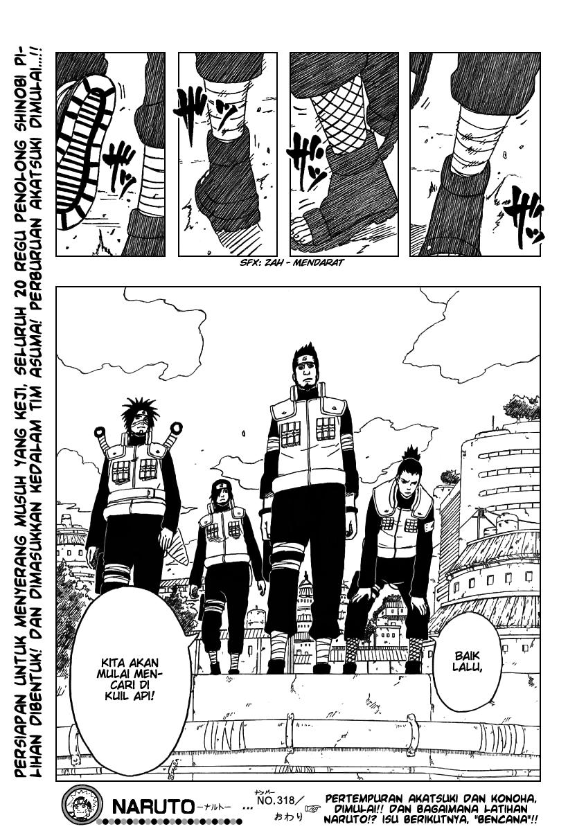 Naruto Chapter 318 - halaman 18