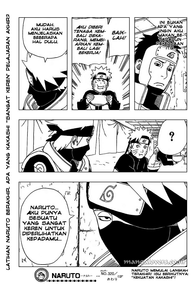 Naruto Chapter 320 - halaman 17