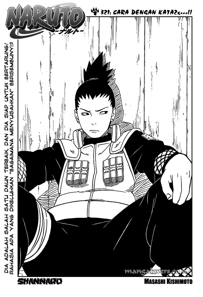 Naruto Chapter 321 - halaman 1