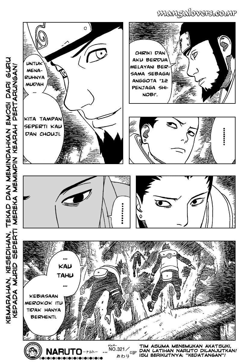 Naruto Chapter 321 - halaman 17