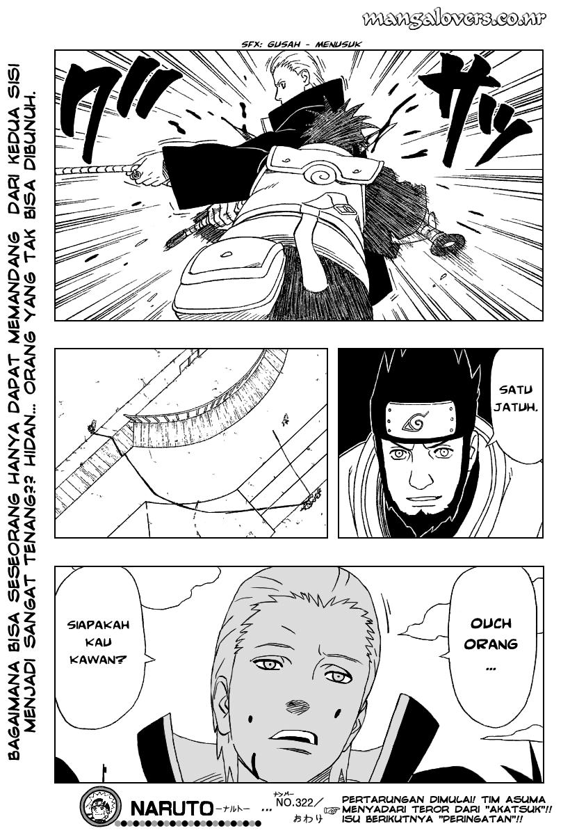 Naruto Chapter 322 - halaman 17