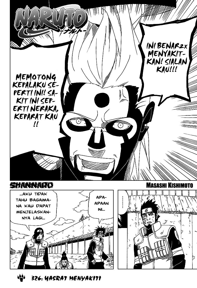 Naruto Chapter 326 - halaman 2