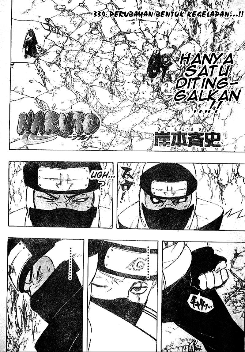 Naruto Chapter 334 - halaman 2