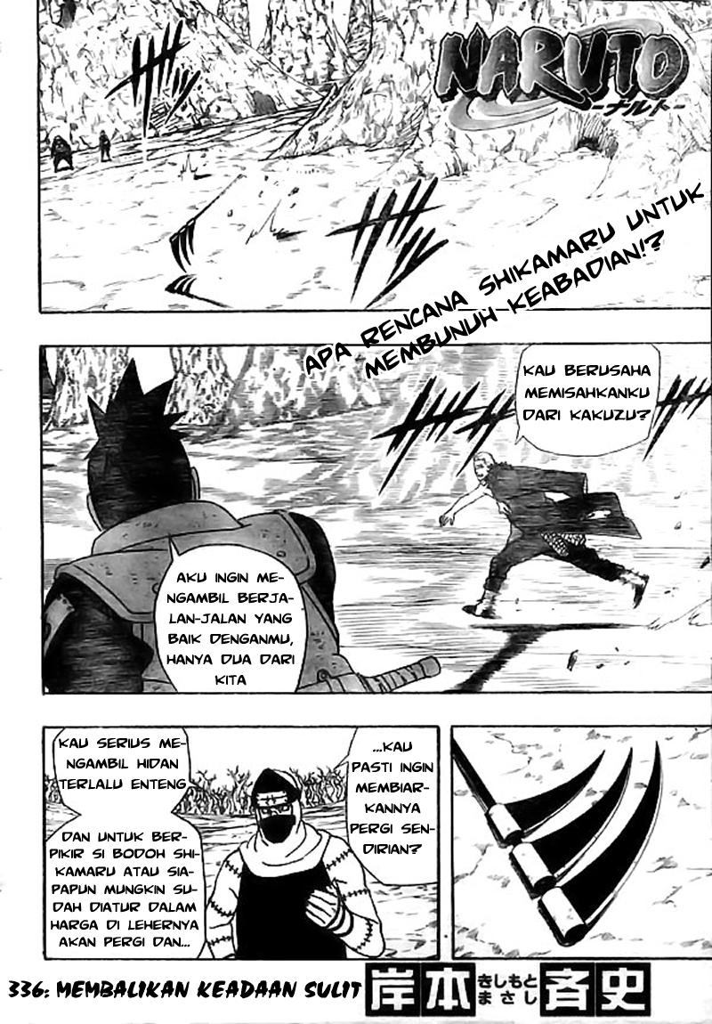 Naruto Chapter 336 - halaman 2