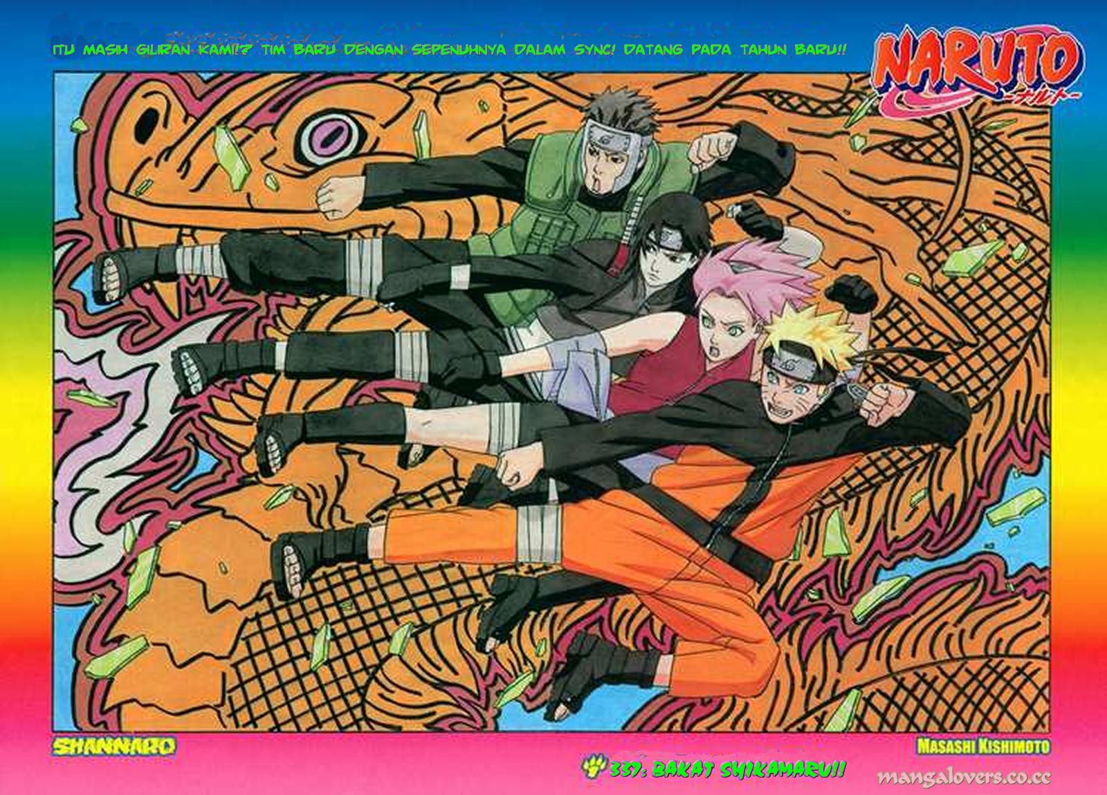 Naruto Chapter 337 - halaman 15