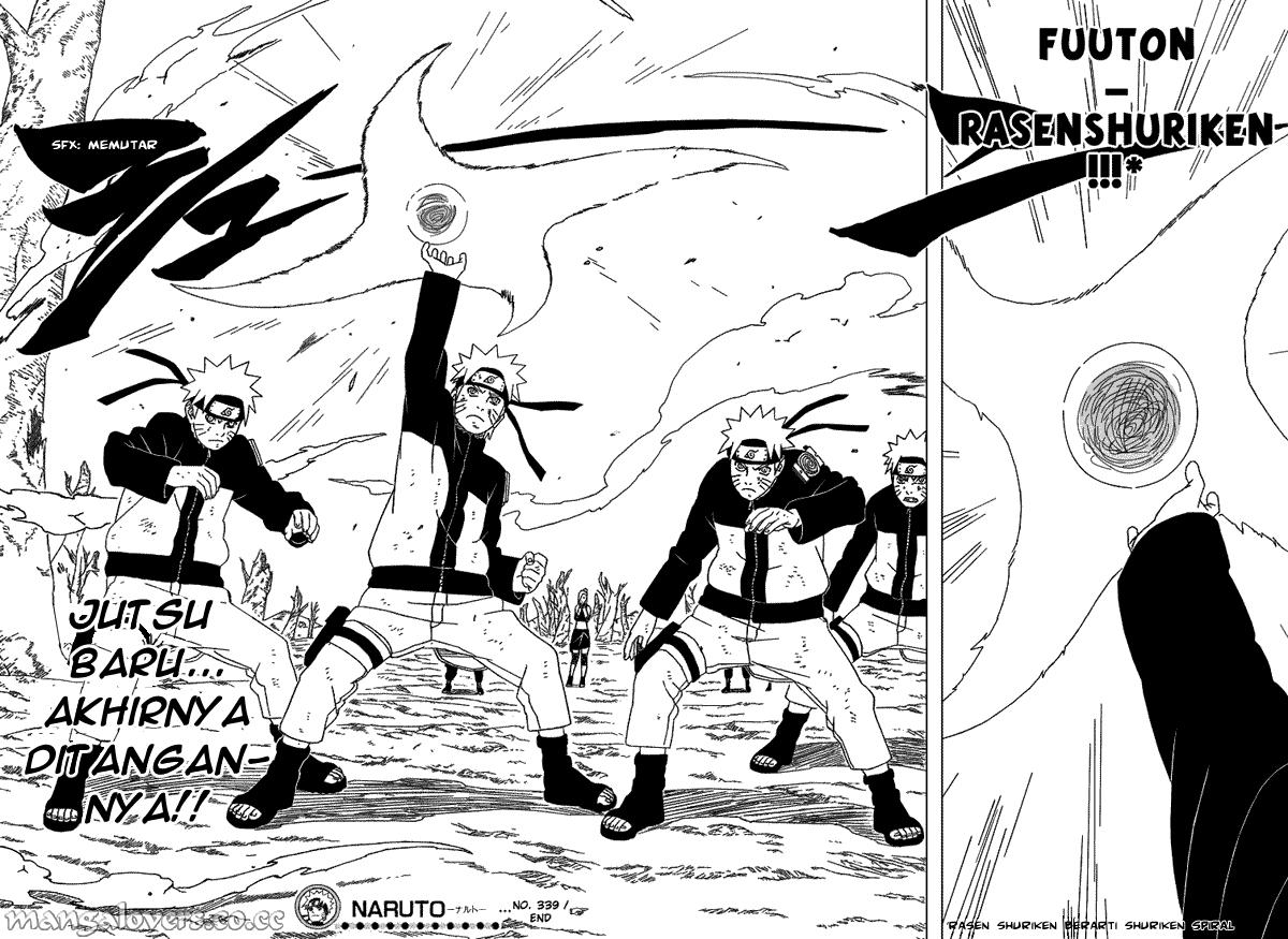 Naruto Chapter 339 - halaman 18