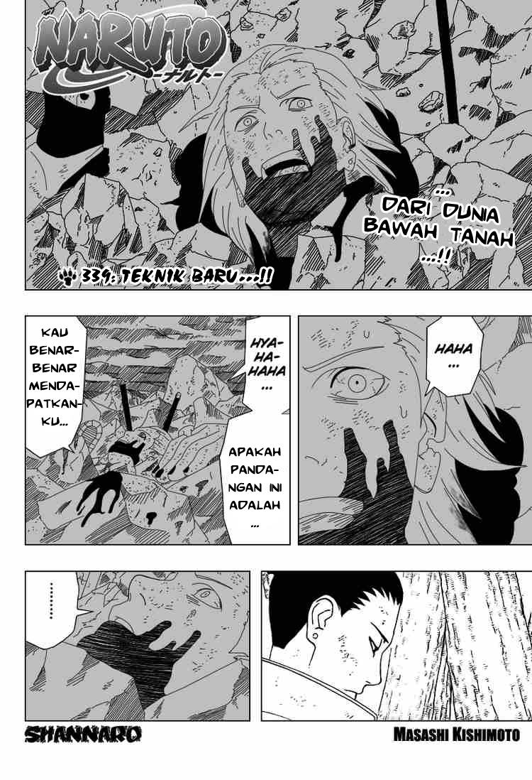 Naruto Chapter 339 - halaman 2
