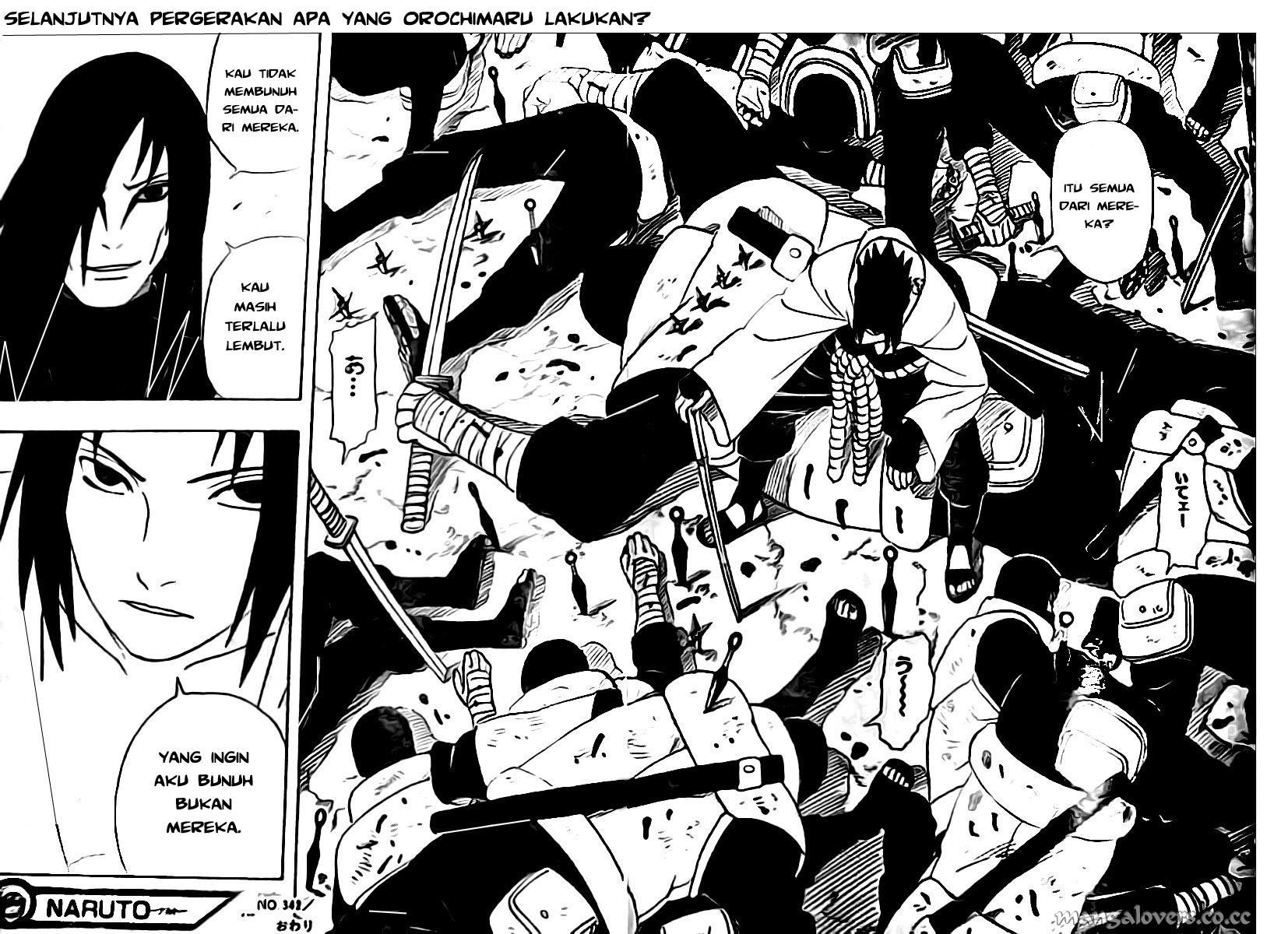 Naruto Chapter 342 - halaman 17