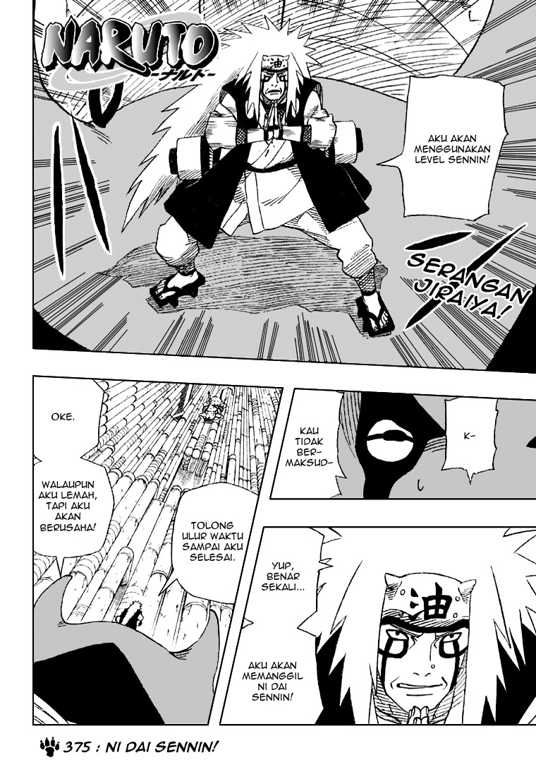 Naruto Chapter 375 - halaman 3