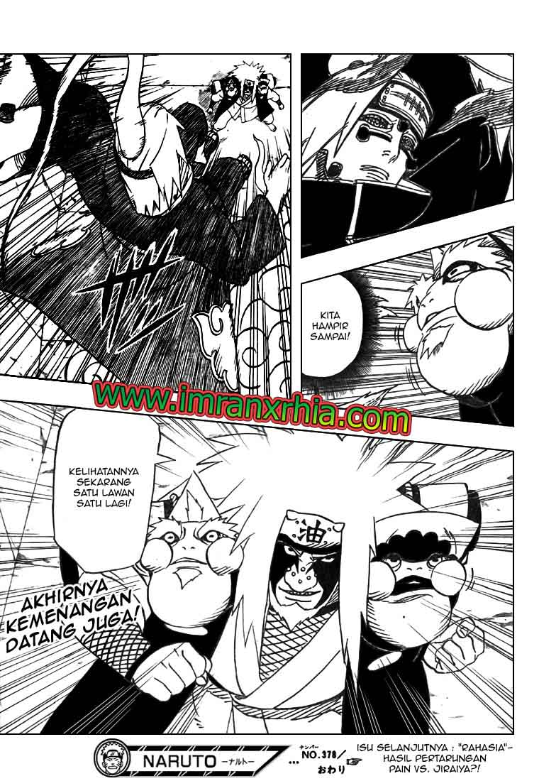 Naruto Chapter 378 - halaman 18