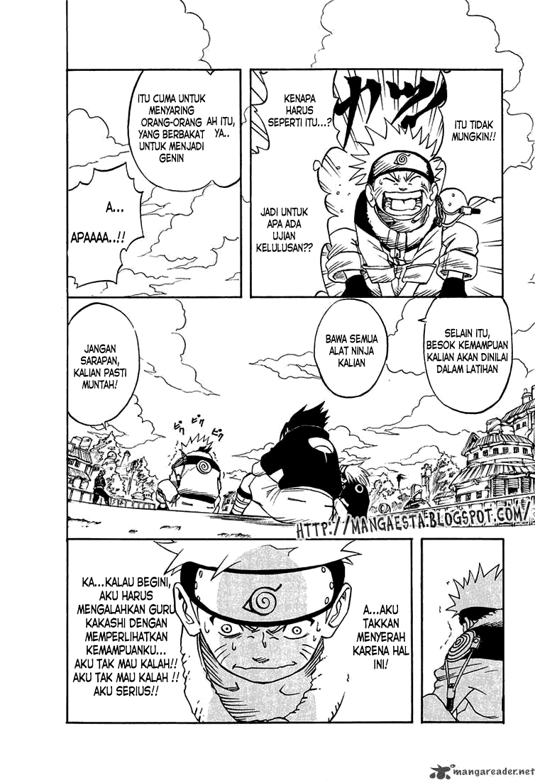 Naruto Chapter 4 - halaman 13