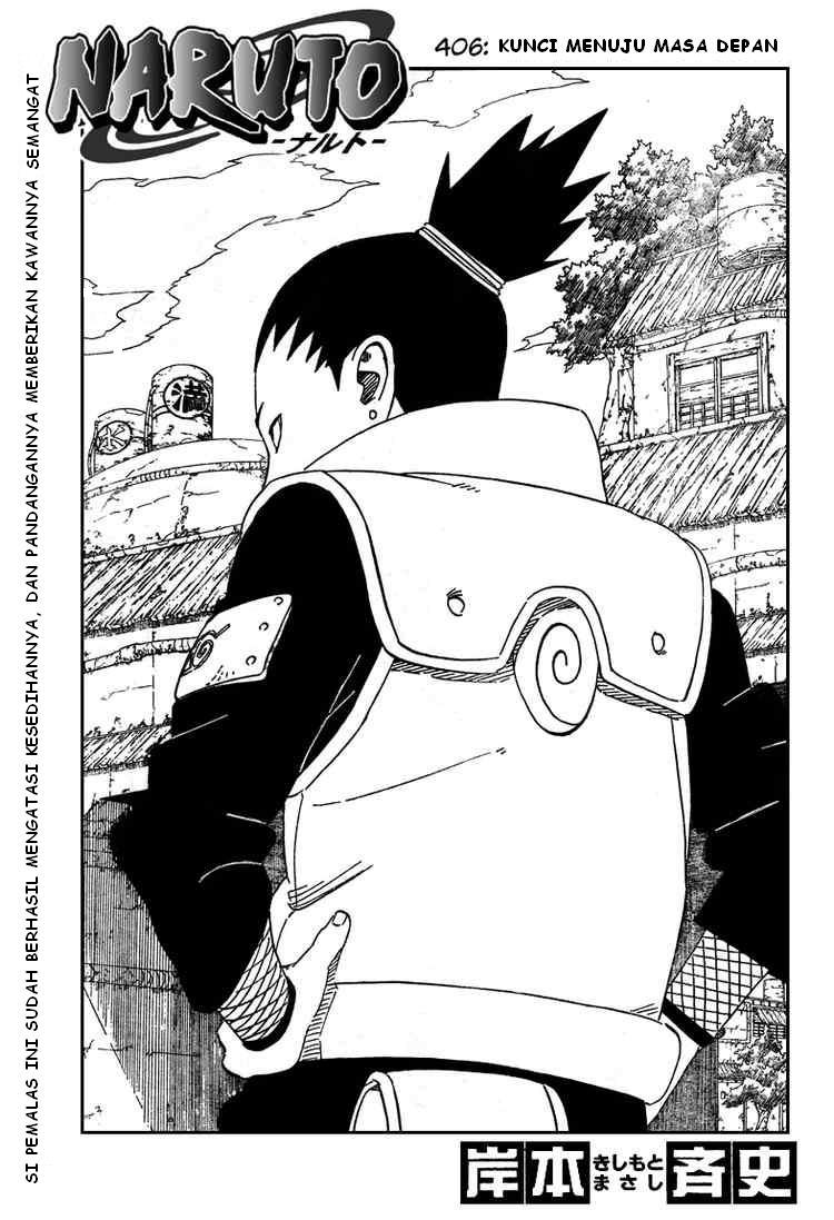 Naruto Chapter 406 - halaman 2