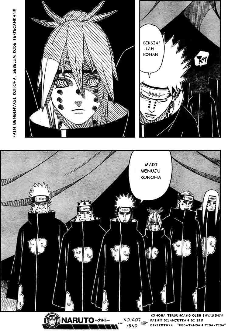 Naruto Chapter 407 - halaman 18