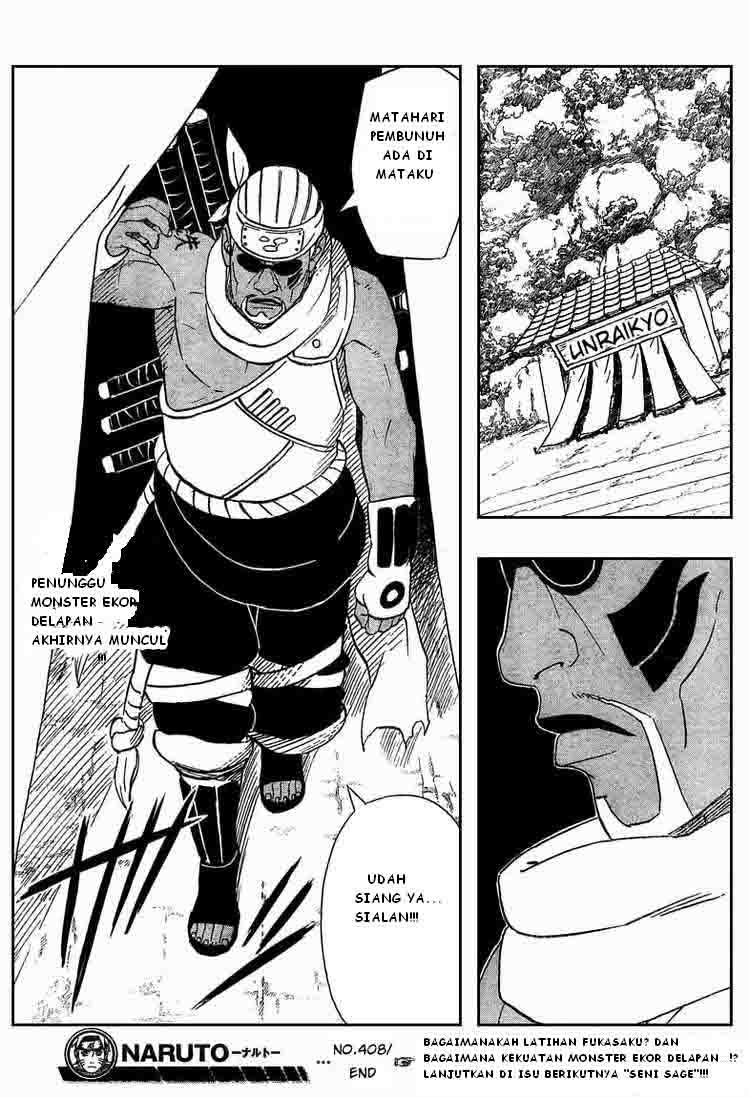 Naruto Chapter 408 - halaman 18