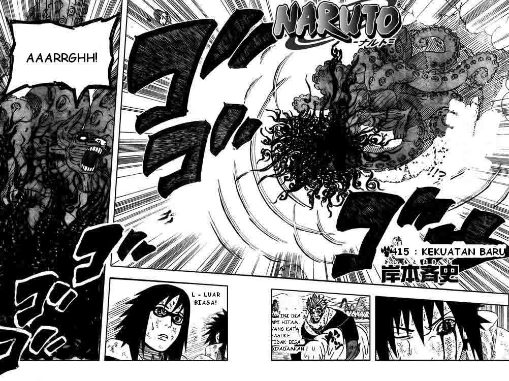Naruto Chapter 415 - halaman 3