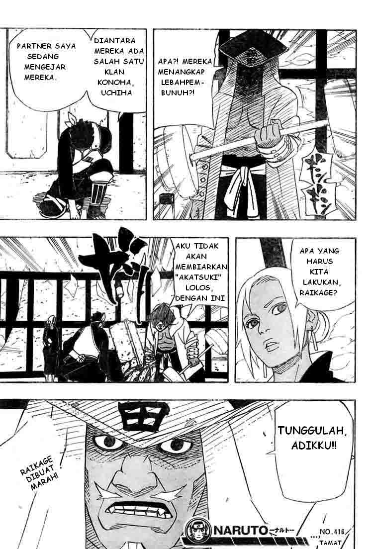 Naruto Chapter 416 - halaman 18