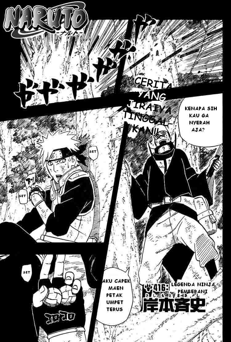 Naruto Chapter 416 - halaman 2