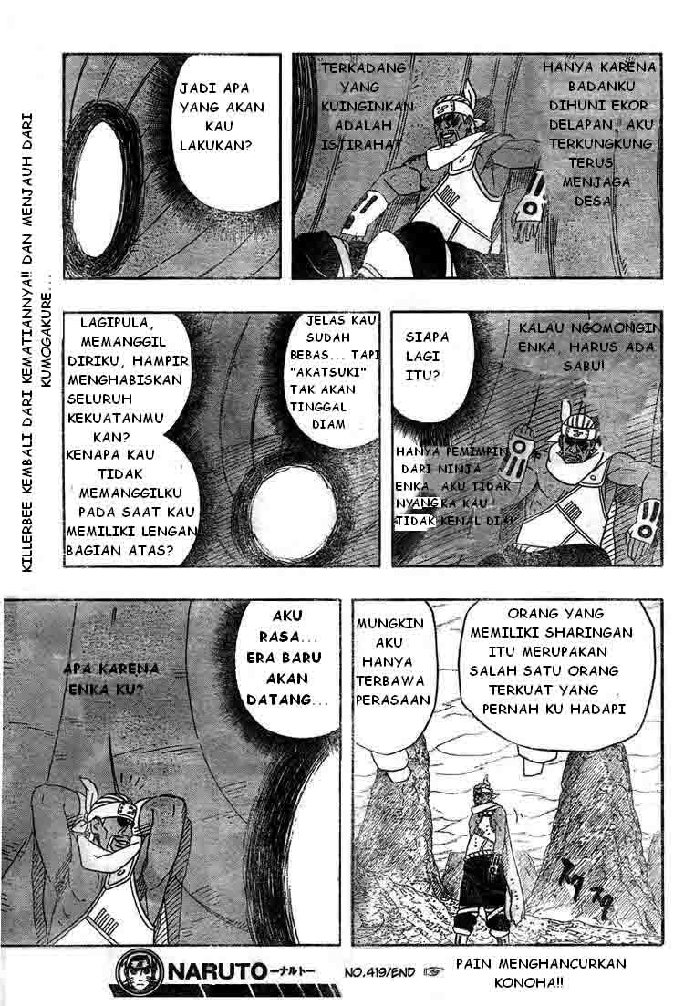 Naruto Chapter 419 - halaman 18