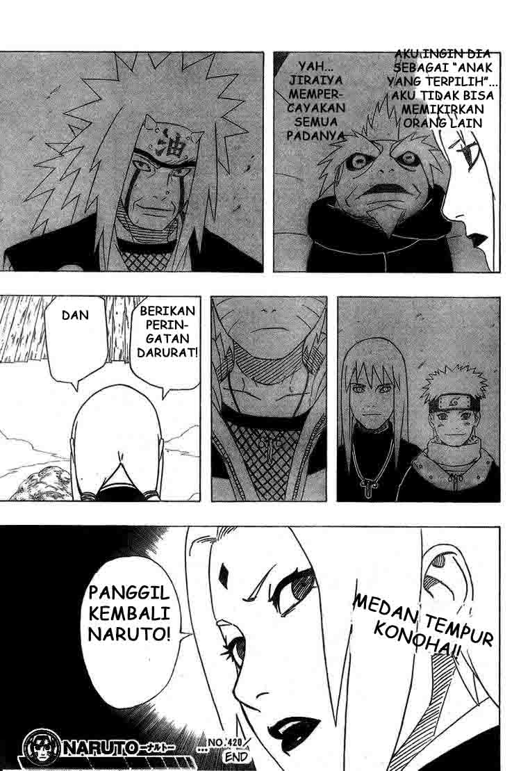 Naruto Chapter 420 - halaman 20