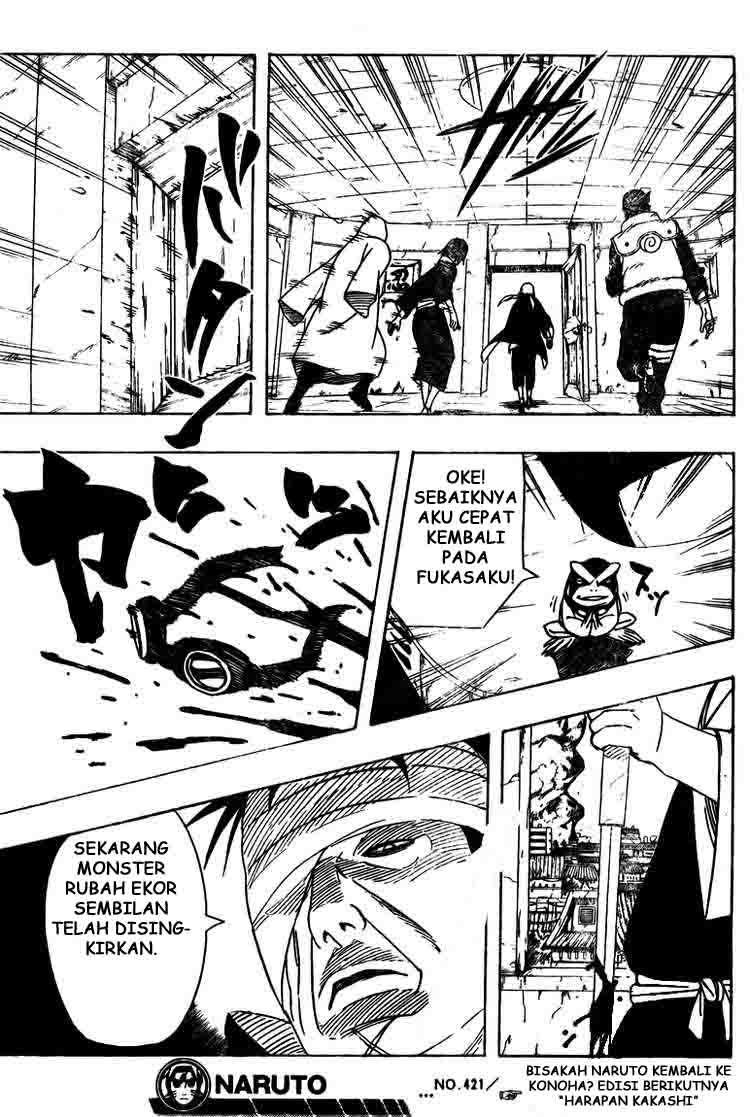 Naruto Chapter 421 - halaman 18