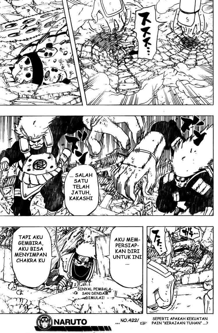 Naruto Chapter 422 - halaman 17