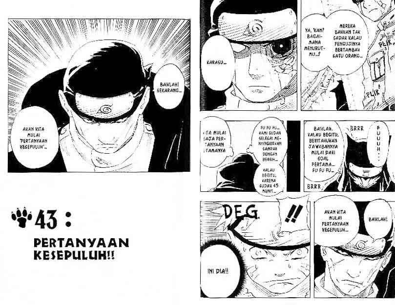 Naruto Chapter 43 - halaman 1
