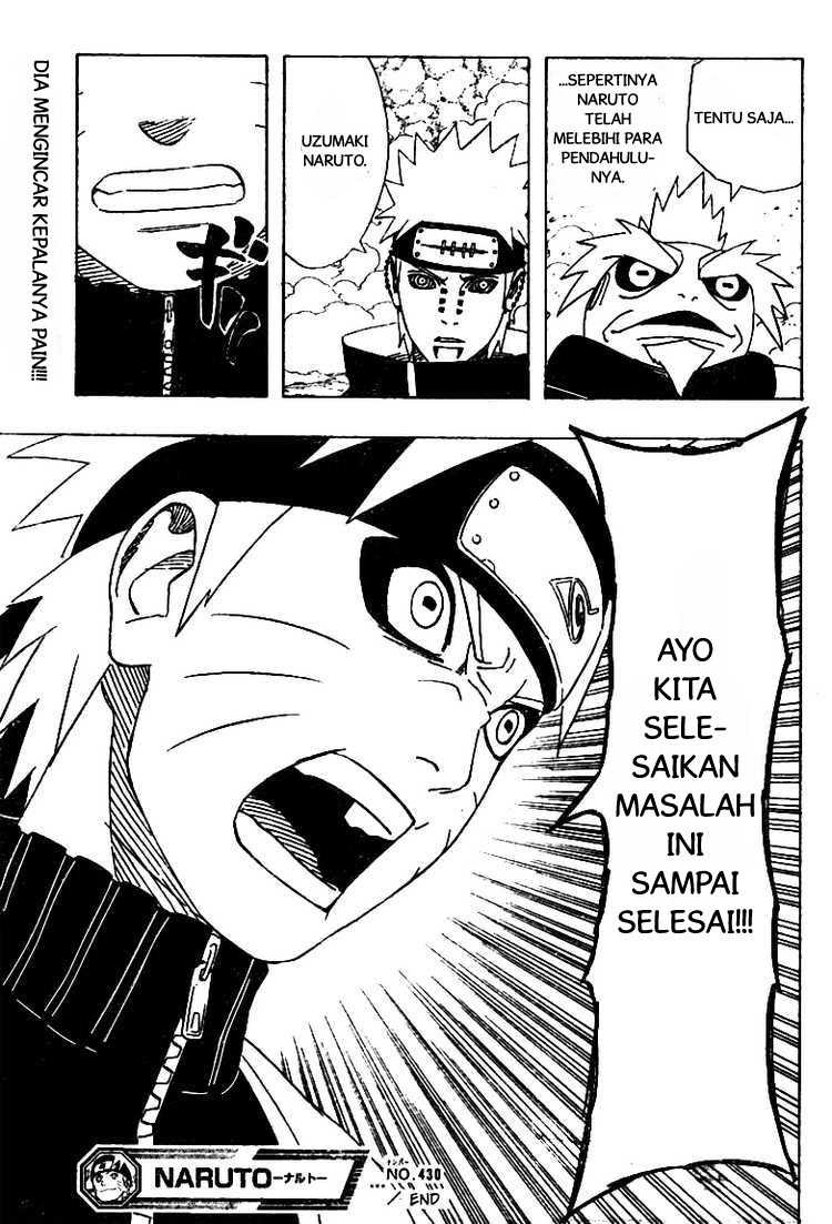 Naruto Chapter 430 - halaman 19