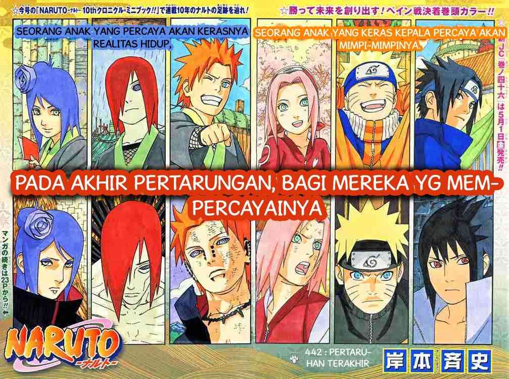Naruto Chapter 442 - halaman 2