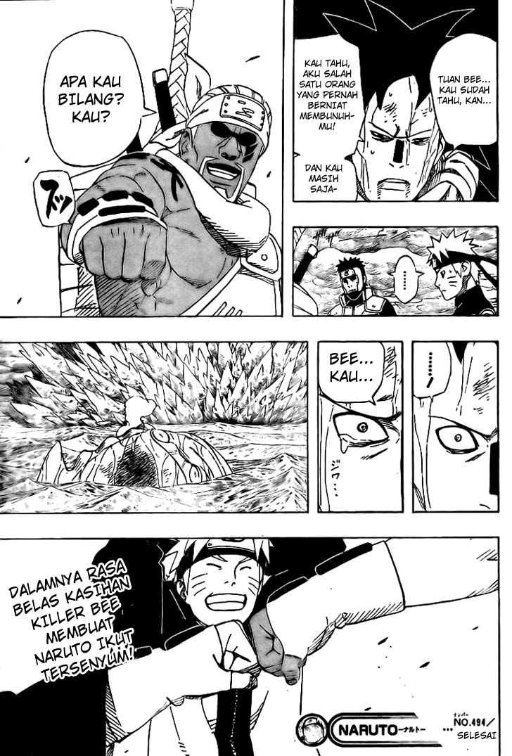 Naruto Chapter 494 - halaman 17