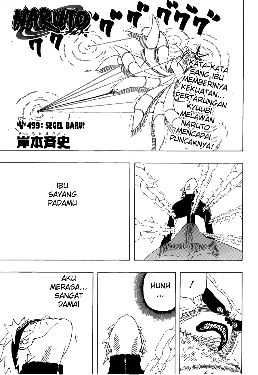 Naruto Chapter 499 - halaman 1