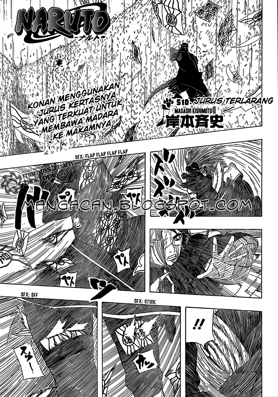 Naruto Chapter 510 - halaman 2