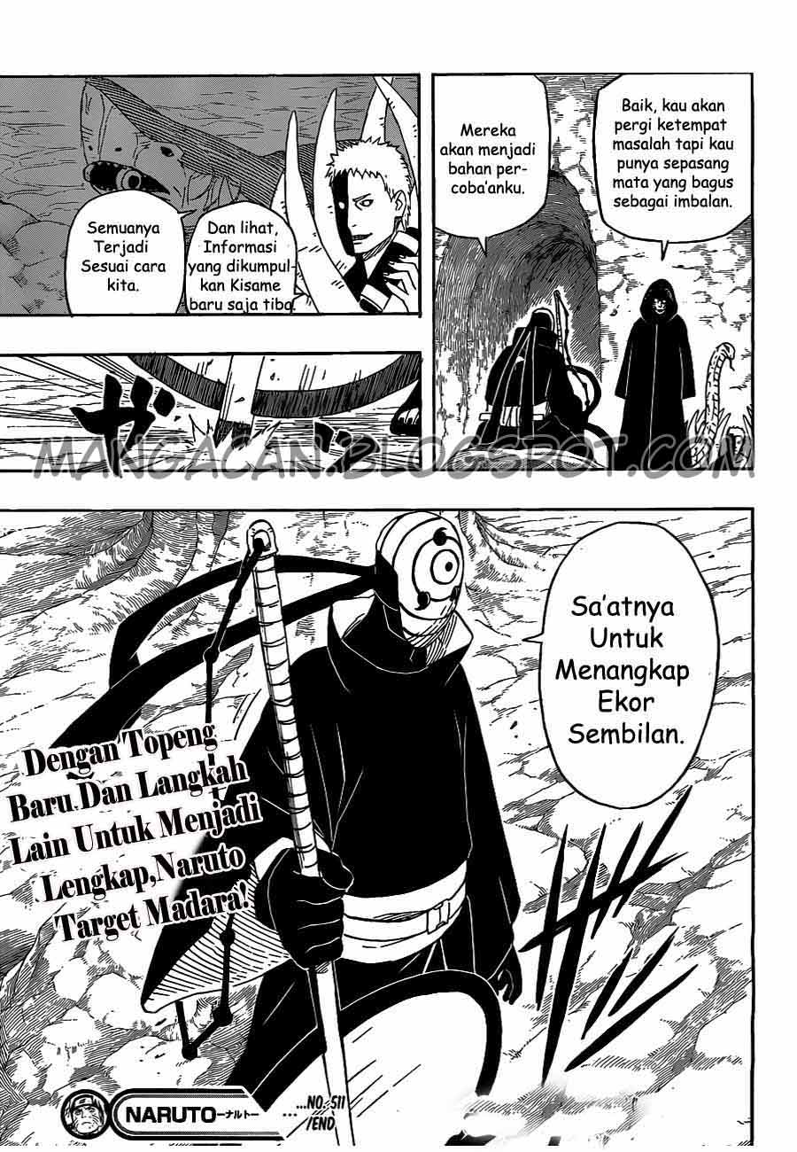 Naruto Chapter 511 - halaman 18