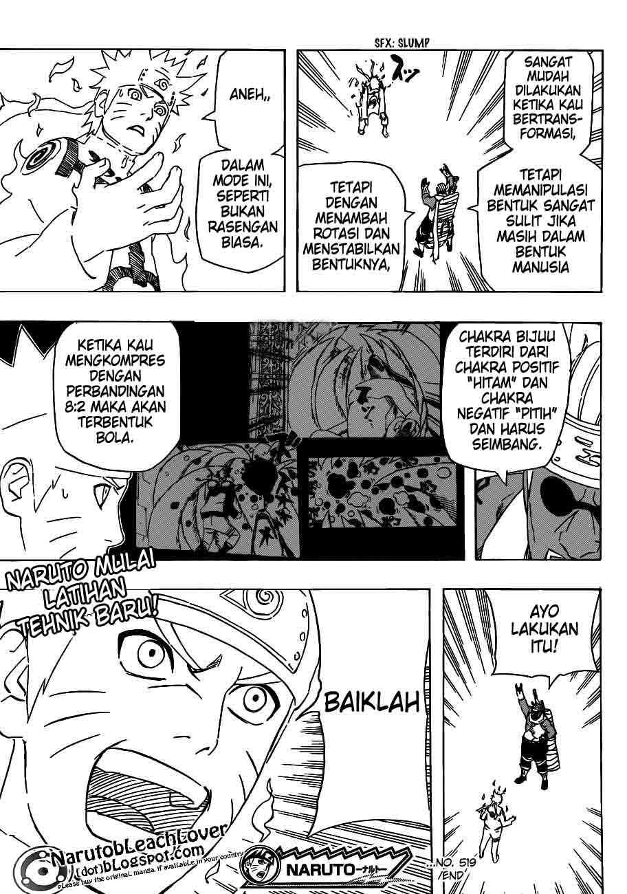 Naruto Chapter 519 - halaman 18
