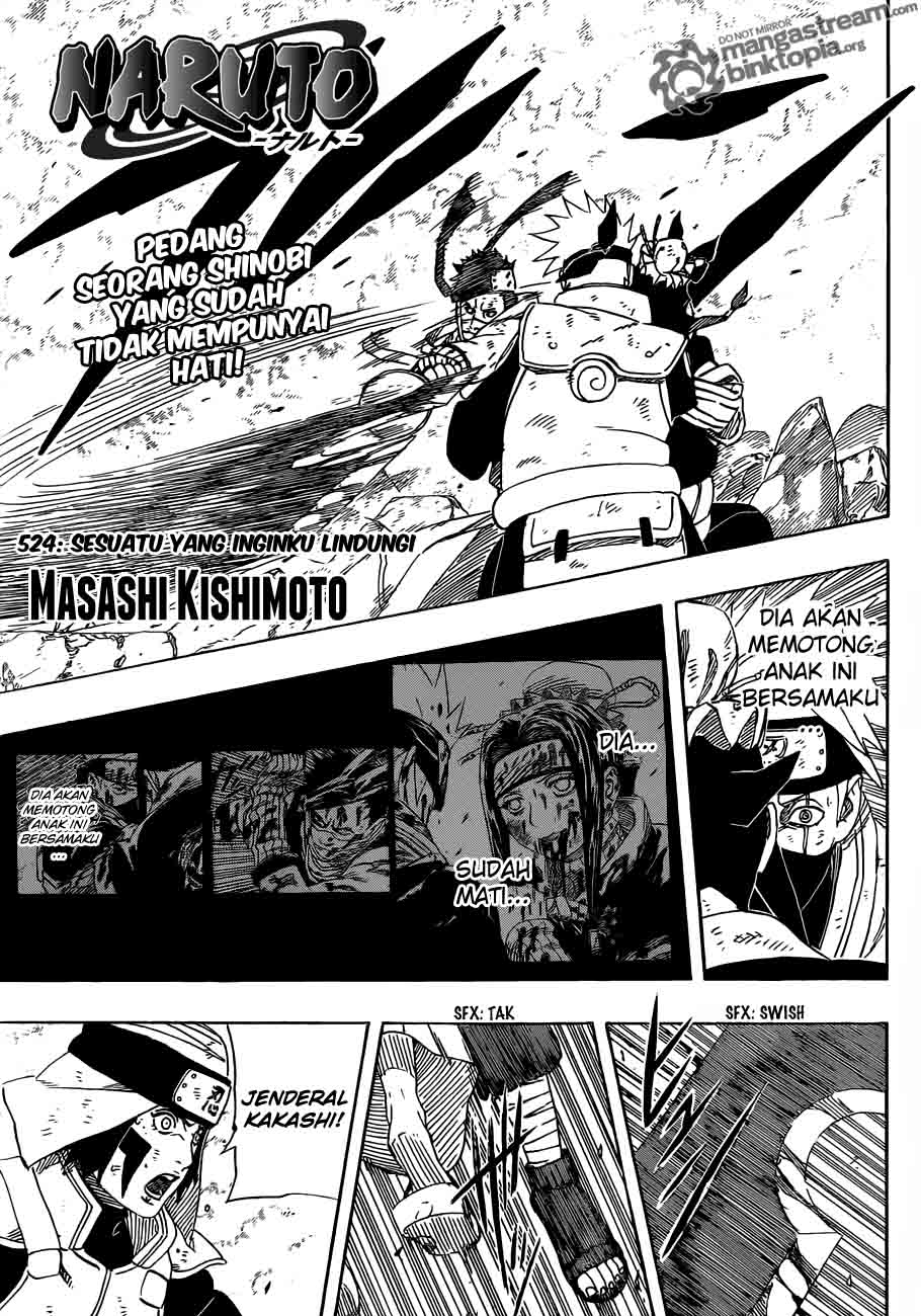 Naruto Chapter 524 - halaman 1
