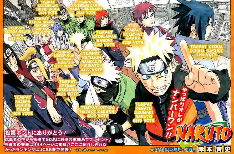 Naruto Chapter 531 - halaman 2