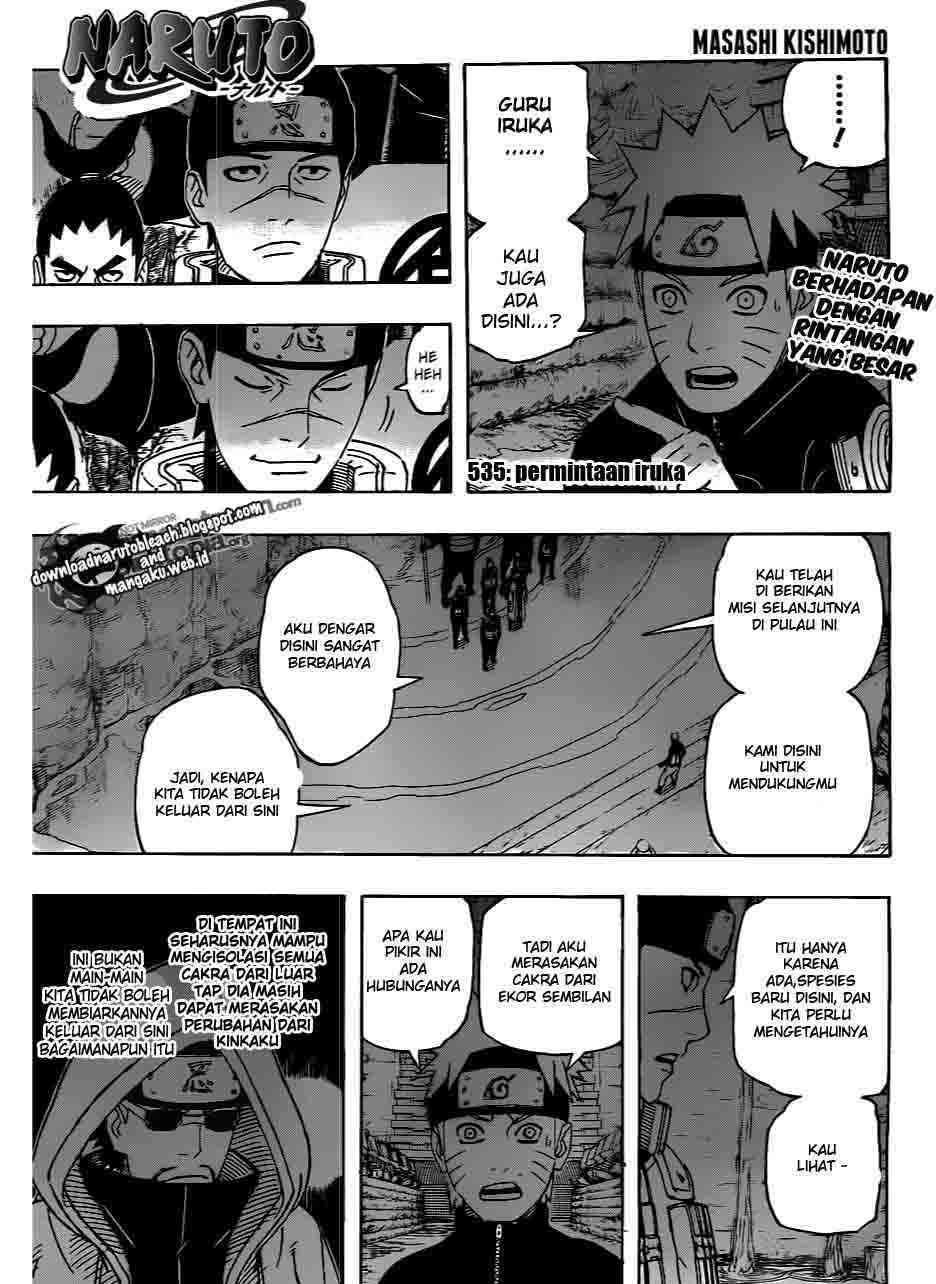 Naruto Chapter 535 - halaman 1