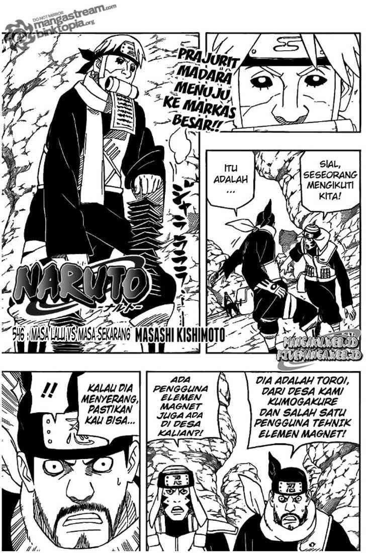 Naruto Chapter 546 - halaman 1
