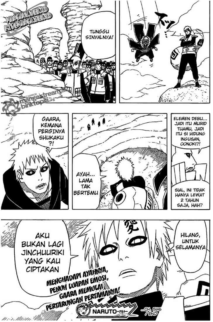 Naruto Chapter 546 - halaman 18