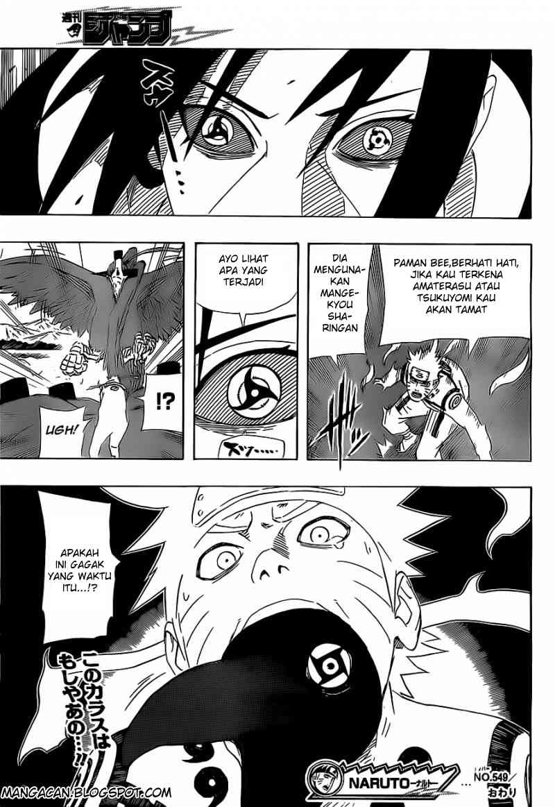 Naruto Chapter 549 - halaman 17