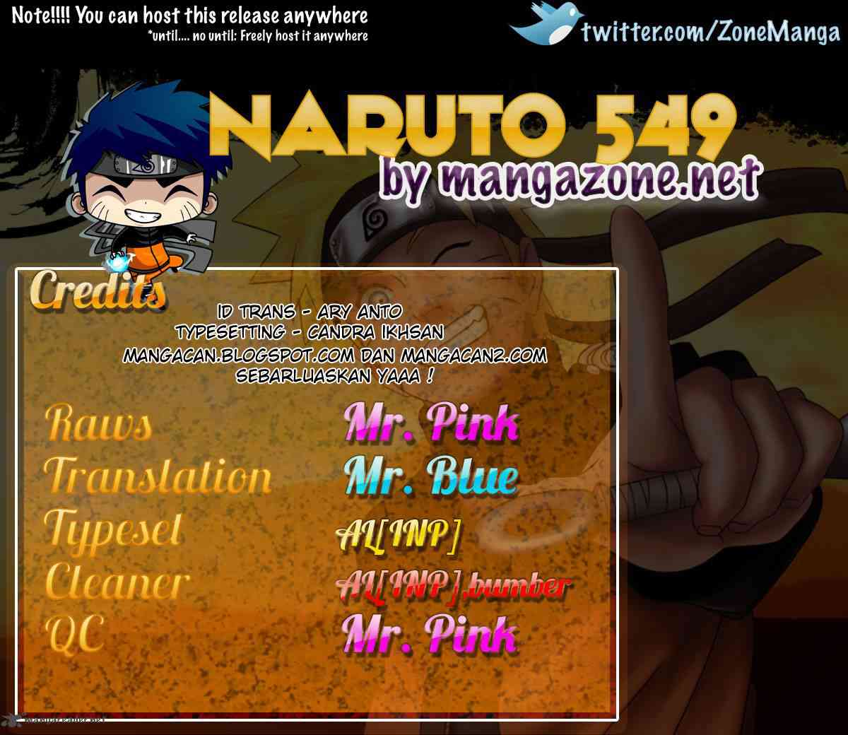 Naruto Chapter 549 - halaman 19