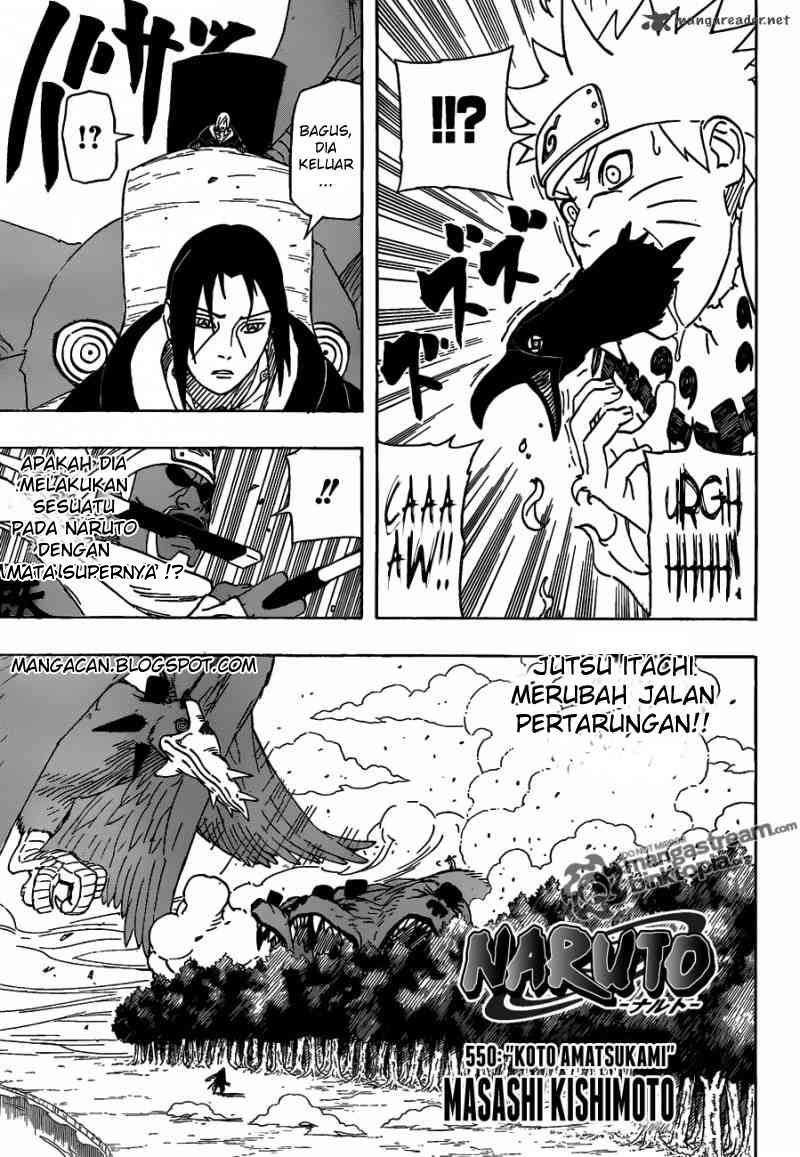 Naruto Chapter 550 - halaman 1