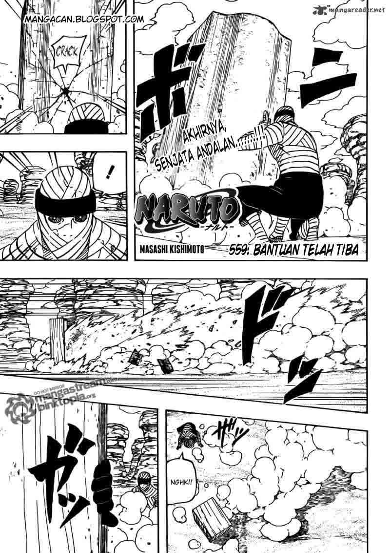 Naruto Chapter 559 - halaman 1