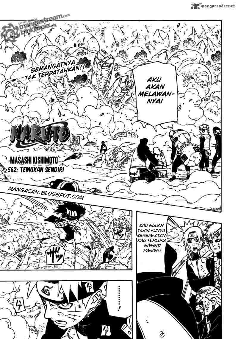 Naruto Chapter 562 - halaman 1