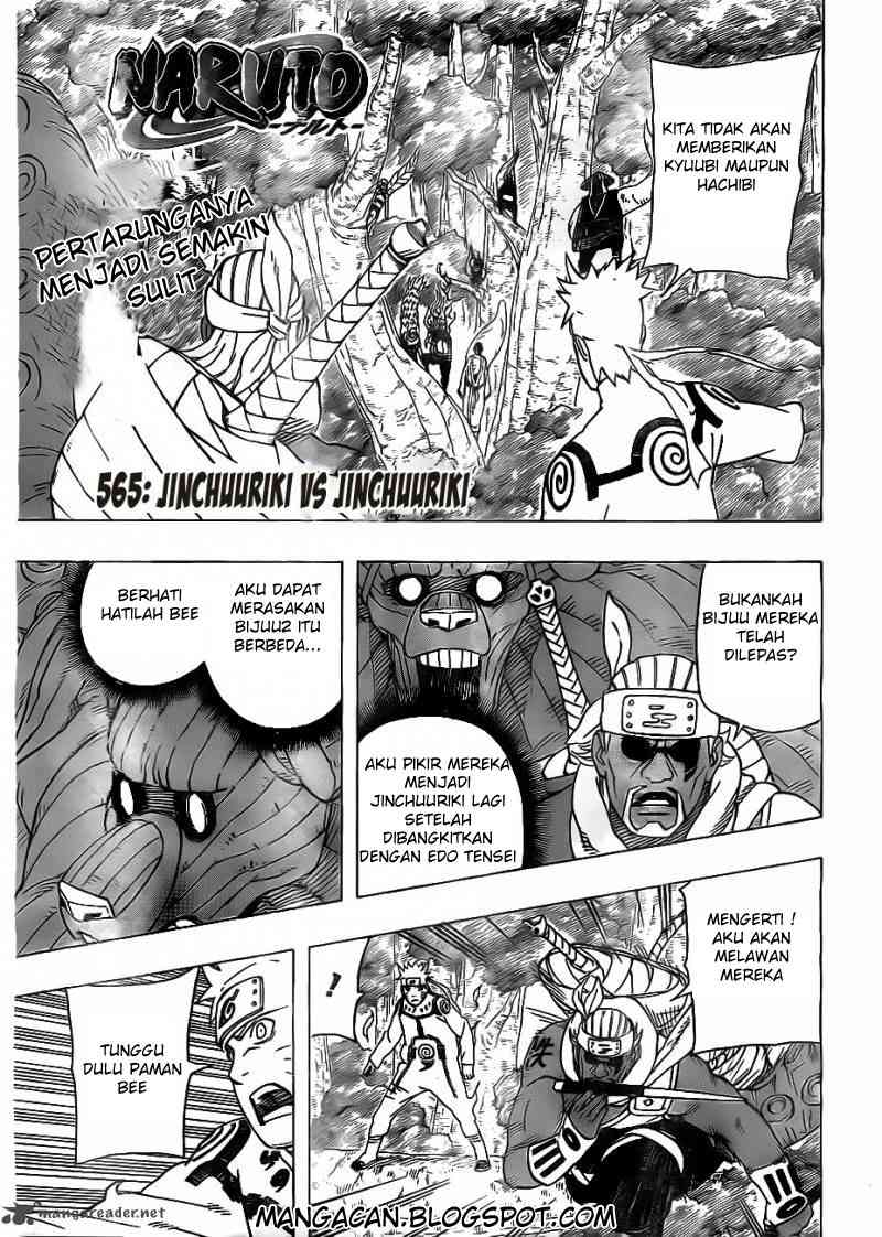 Naruto Chapter 565 - halaman 1