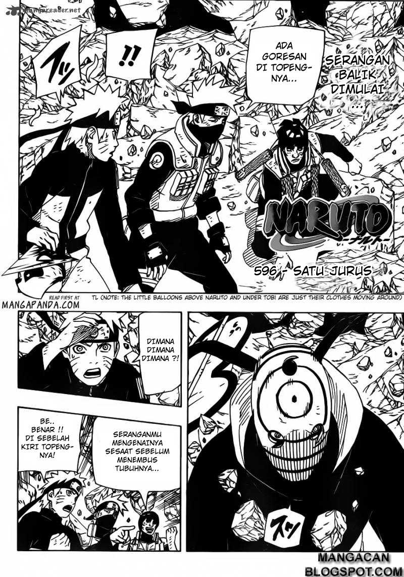Naruto Chapter 596 - halaman 3
