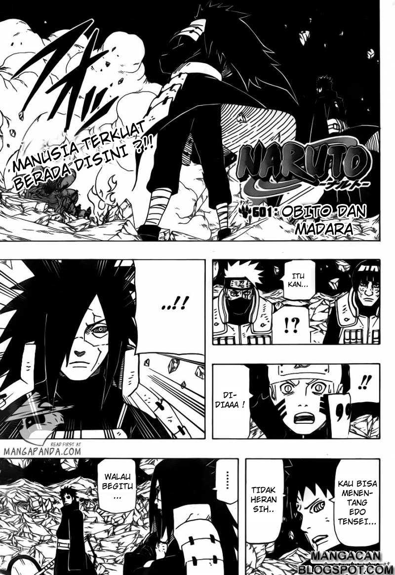Naruto Chapter 601 - halaman 3