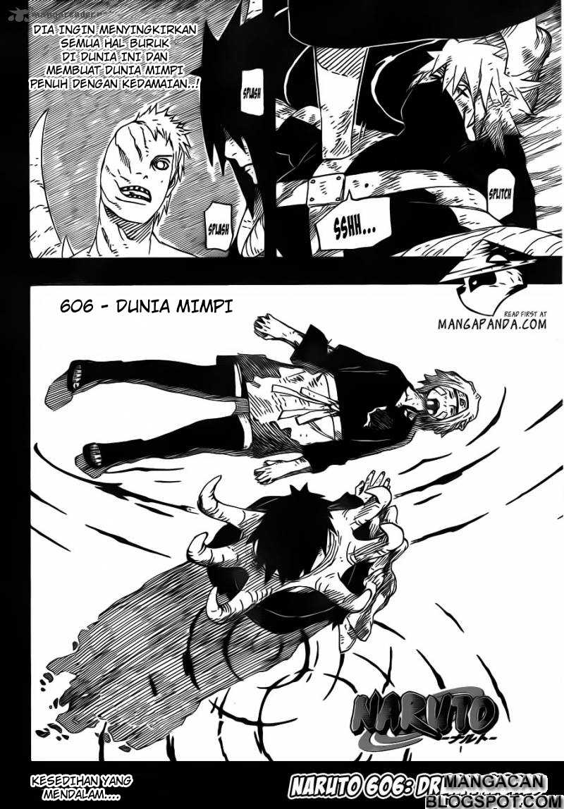 Naruto Chapter 606 - halaman 3